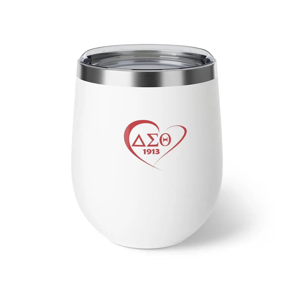 Delta Sigma Theta Sorority Copper Vacuum Insulated Cup, 12Oz 1