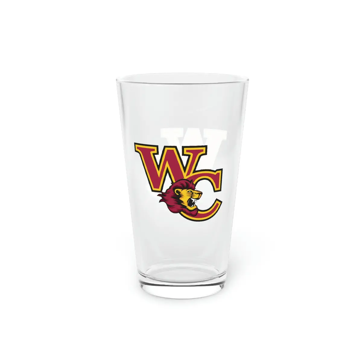 West Charlotte Hs Pint Glass, 16Oz 1